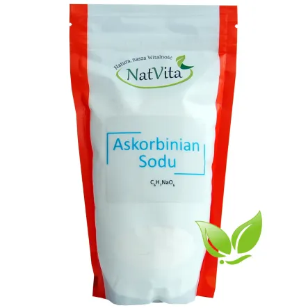 Askorbinian sodu 500 g Natvita