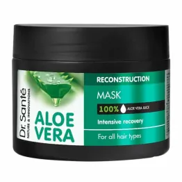 Odbudowująca Maska do Włosów z Aloesem ALOE VERA 300 ml - Dr. Sante