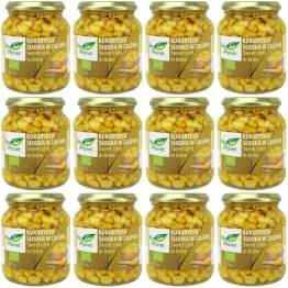 12 x Kukurydza Słodka w Zalewie Bio 340 g (230 g) - Bio Planet