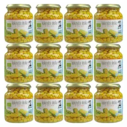 12 x Kukurydza Słodka W Zalewie W Słoiku Bio 230 g Bio Europa
