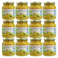 12 x Kukurydza Słodka W Zalewie W Słoiku Bio 230 g Bio Europa