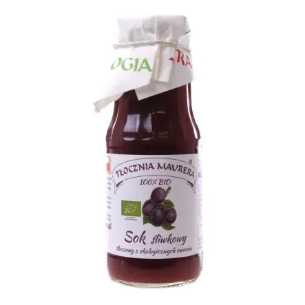 Sok Śliwkowy Tłoczony Bio 300 ml - Tłocznia Maurera