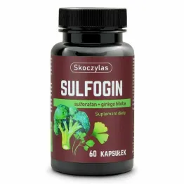 Sulfogin Sulforafan + Ginkgo Biloba 60 Kapsułek - Skoczylas