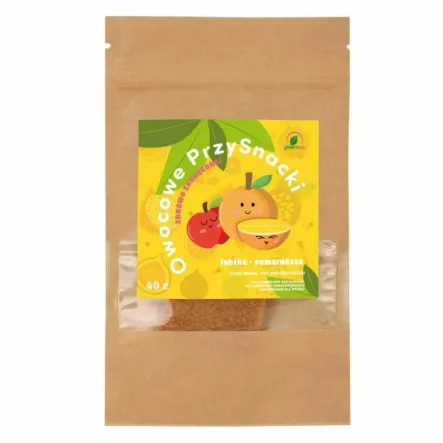 Przekąska Owocowa Jabłkowo - Pomarańczowa 40 g - Owocowe PrzySnacki