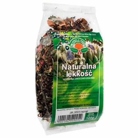 Herbatka Naturalna Lekkość 100 g - Natura Wita (data: 30.06.2025)