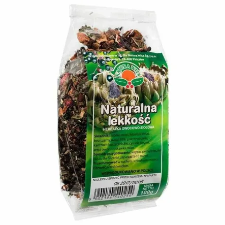 Herbatka Naturalna Lekkość 100 g - Natura Wita (data: 30.06.2025)