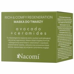 Maseczka Do Twarzy Rich & Comfy Regeneration 40 ml - Nacomi