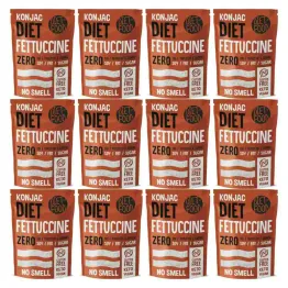 12 x Makaron Konjac Fettuccine 200 g - Diet Food