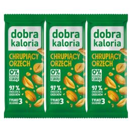 3 x Baton Chrupiący Orzech 35 g - Dobra Kaloria