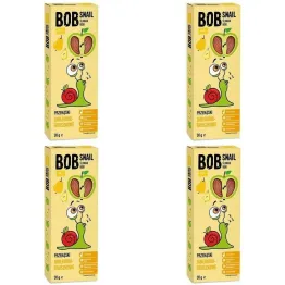 4 x Przekąska Jabłko - Gruszka 30 g Bob Snail