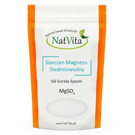 Siarczan Magnezu Siedmiowodny (Sól Gorzka Epsom) 1,2 kg - Natvita