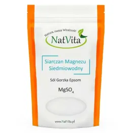Siarczan Magnezu Siedmiowodny (Sól Gorzka Epsom) 1,2 kg - Natvita