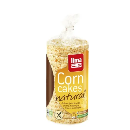 Cienkie Wafle Kukurydziane Okrągłe Bio 120G - Lima