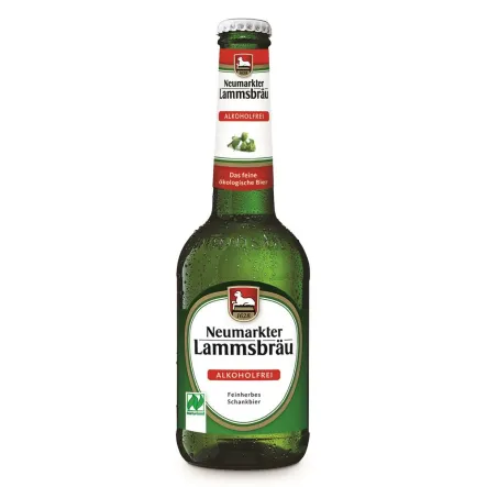 Piwo Bezalkoholowe Bio 330 Ml - Neumarkter Lammsbr PRZECENA - KRÓTKA DATA MINIMALNEJ TRWAŁOŚCI