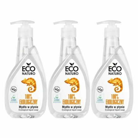 3 x Mydło w Płynie Eko 400 ml - Eco Naturo