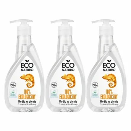 3 x Mydło w Płynie Eko 400 ml - Eco Naturo