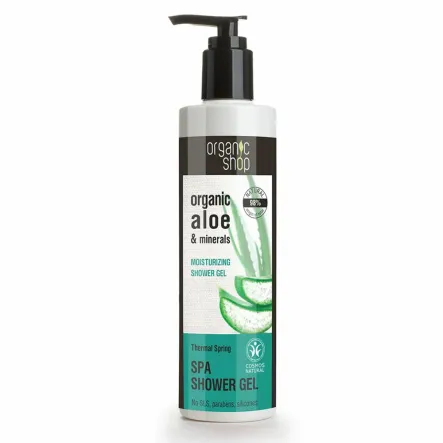 Żel Pod Prysznic Nawilżający Źródło Termalne 280 ml Organic Shop