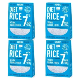 4 x Makaron Konjac Diet Rice BIO 300 g - Diet Food