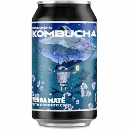 Kombucha Yerba Mate 330 ml - Prager's (data: 30.05.2025)