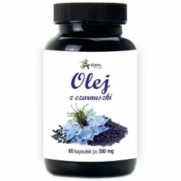 Olej z Czarnuszki 60 Kapsułek - Aram Natura