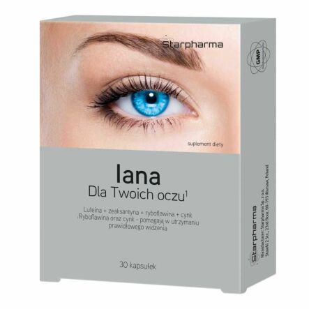 Iana Dla Twoich Oczu 30 Kapsułek - Starpharma