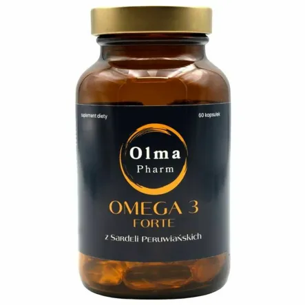 OMEGA 3 FORTE z Sardeli Peruwiańskich 60 Kapsułek - Olma Pharm