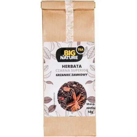 Herbata Czarna Superior Grzaniec Zamkowy 50 g - Big Nature
