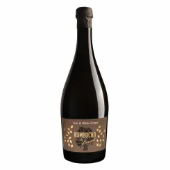 Kombucha Szampańska na Płatkach Dębu o Smaku Białych Winogron Bio 750 ml - Kombucha by Laurent