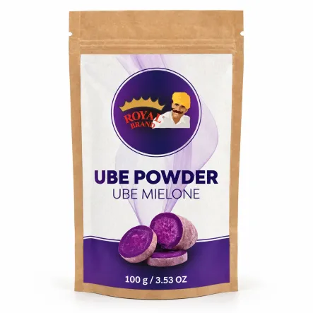 Ube Mielone Proszek z Fioletowego Pochrzynu 100 g - Royal Brand