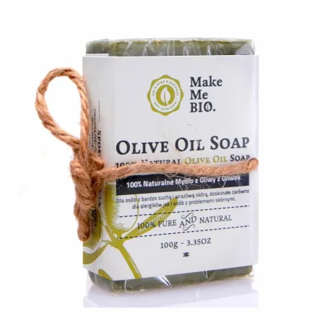 Mydło Naturalne z Oliwy z Oliwek 100% 100 g Make Me Bio