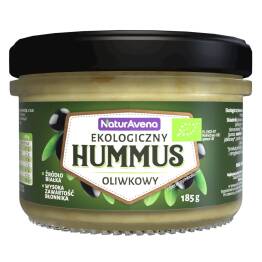Hummus Oliwkowy Bio 185 g - NaturAvena