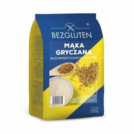 Mąka Gryczana Bezglutenowa - 500 g Bezgluten
