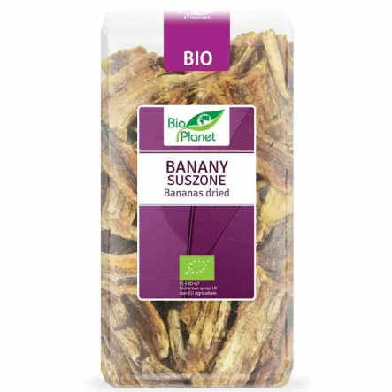 Banany Suszone Bio 400 g - Bio Planet