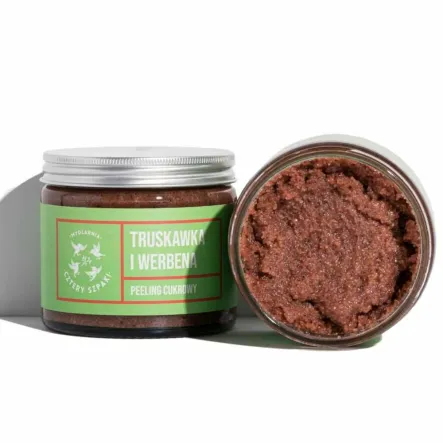 Peeling Truskawka i Werbena 250 ml - 4 Szpaki - Przecena Krótka Data Minimalnej Trwałości