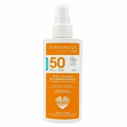 Bio Spray Przeciwsłoneczny SPF50 125 g - Alphanova SUN