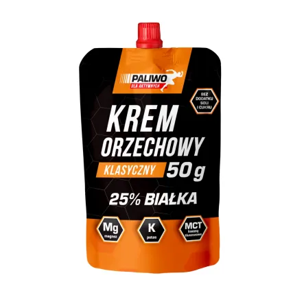  Krem Orzechowy Pouch Bez Cukru z MCT 50 g NaturAvena 