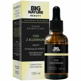 Olejek Kosmetyczny z Kozieradki Tłoczony na Zimno 100 ml - Big Nature (data: 31.05.2026)