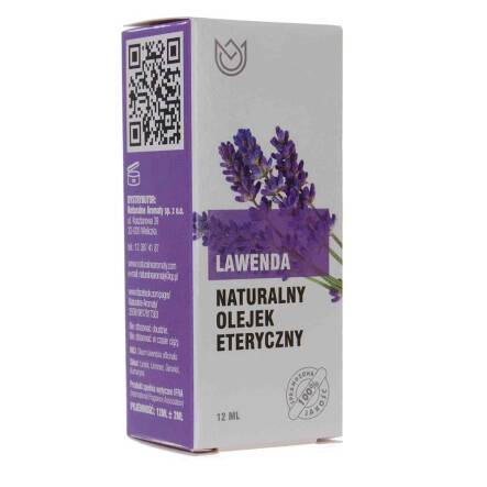 Naturalny Olejek Eteryczny Lawendowy 12 ml - Naturalne Aromaty