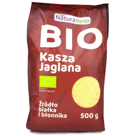 Kasza Jaglana 500 g Bio - NaturAvena - Przecena Krótka Data Minimalnej Trwałości