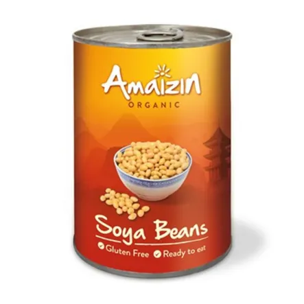 Soja Konserwowa (Puszka) Bio 400 G - Amaizin Uwaga Krótka Data Minimalnej Trwałości