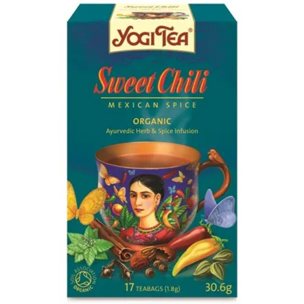 Herbatka Słodkie Chili Bio (17X1,8G)-Yogi Tea