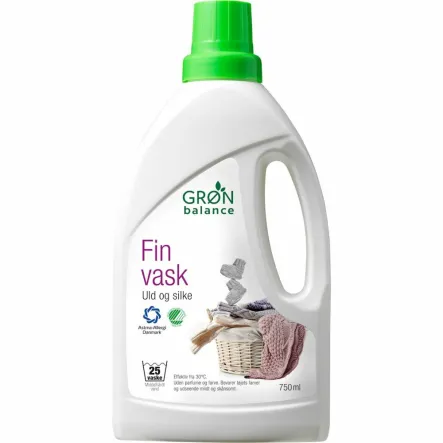 Płyn do Prania Wełnianych i Jedwabnych Tkanin 750 ml Gron Balance