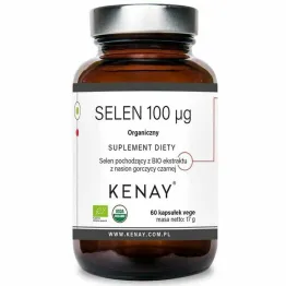 Selen Organiczny 100 µg BIO 60 Kapsułek - Kenay