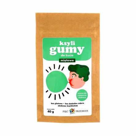 KsyliGumy do Żucia Miętowe 40 g - Pięć Przemian