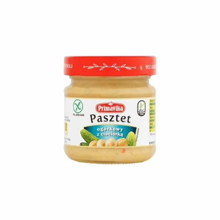 Pasztet Ogórkowy z Cieciorką 160 g Primavika