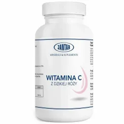 Witamina C z Dzikiej Róży 100 Kapsułek - Jantar