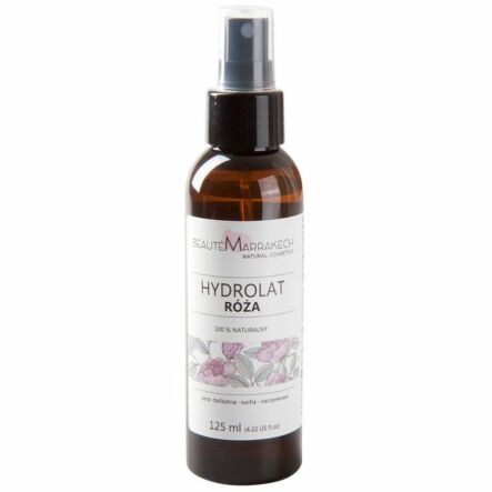 Hydrolat - Woda Różana Naturalna 125 ml Spray - Beaute Marrakech
