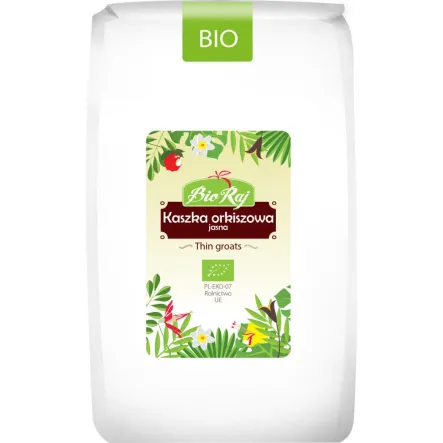 Kaszka Orkiszowa Jasna Bio 1 kg - Bio Raj