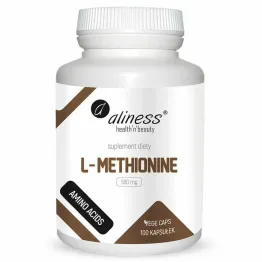 L-Methionine 500 mg 100 Kapsułek Vege - Aliness