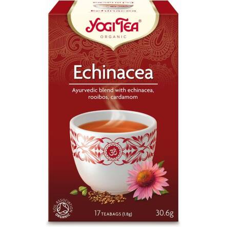 Herbatka Echinacea Bio (17x1,8 g)-Yogi Tea